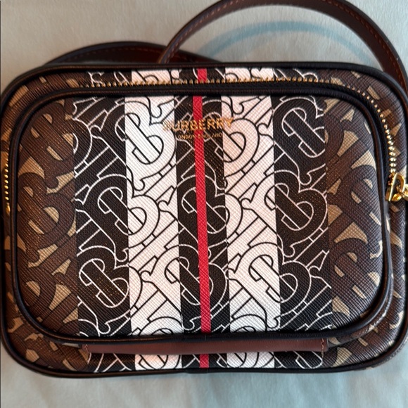 Burberry Monogram Stripe Crossbody Bag - Picture 2 of 12
